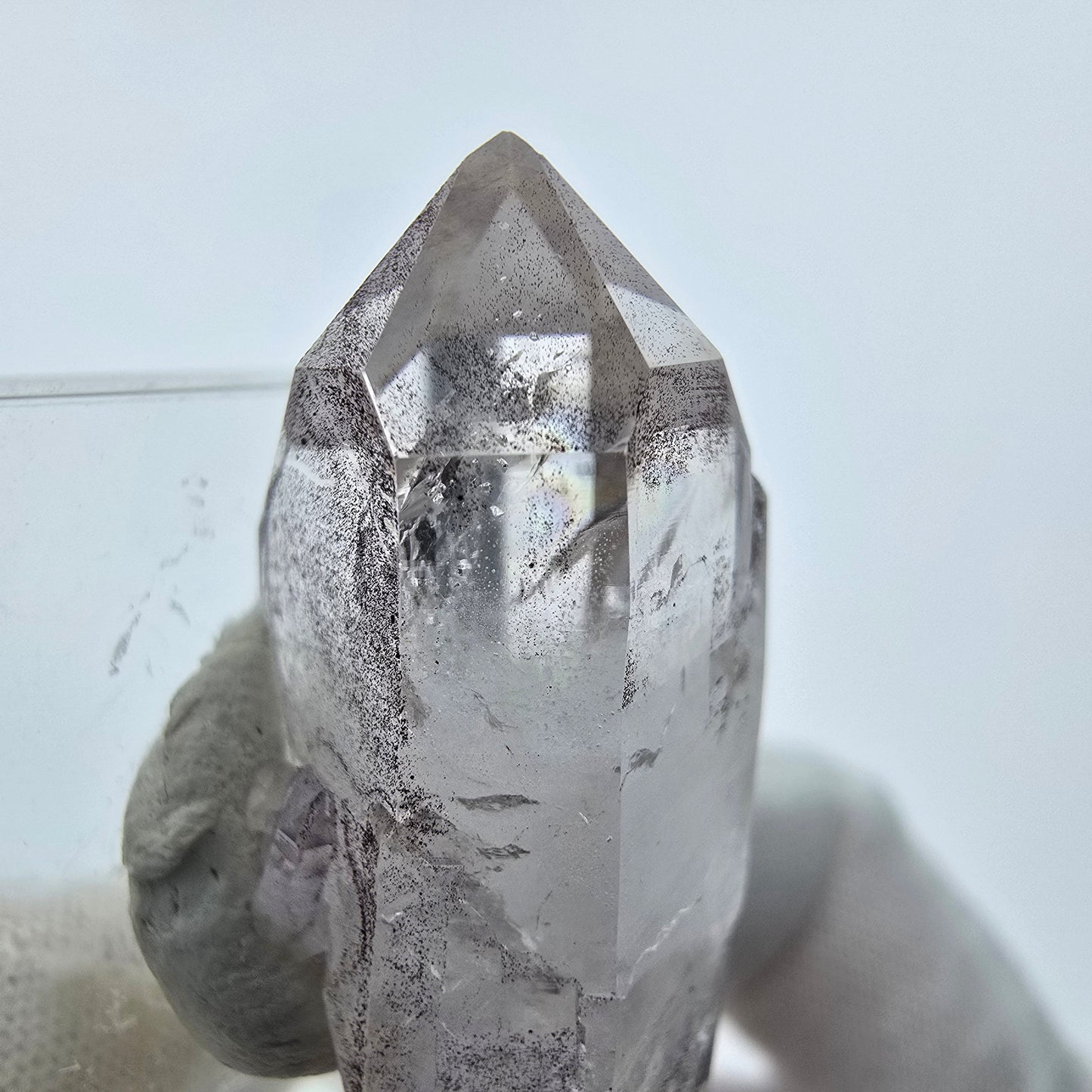 Phantom Amethyst DT Zepter Kristall Goboboseb, Namibia 42*17*16mm Sammlung