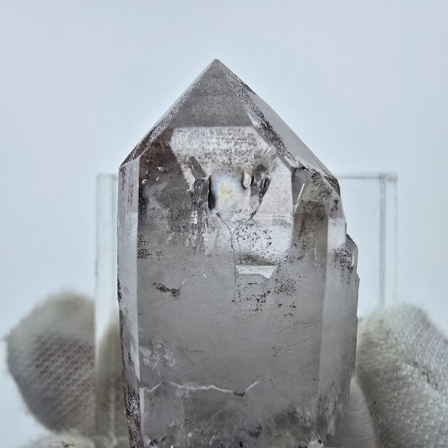 Phantom Amethyst DT Zepter Kristall Goboboseb, Namibia 42*17*16mm Sammlung