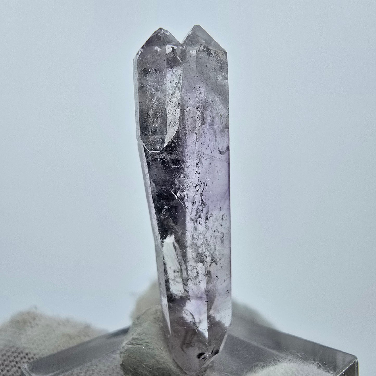 Enhydro Phantom Amethyst DT Zepter 1 Blase Goboboseb, Namibia 38*12*7mm Sammlung