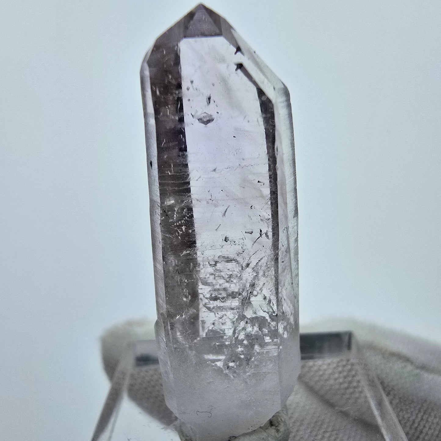 Cristal d'améthyste fantôme Enhydro 2x Bubble Goboboseb, Namibie 36*12*8mm Collection