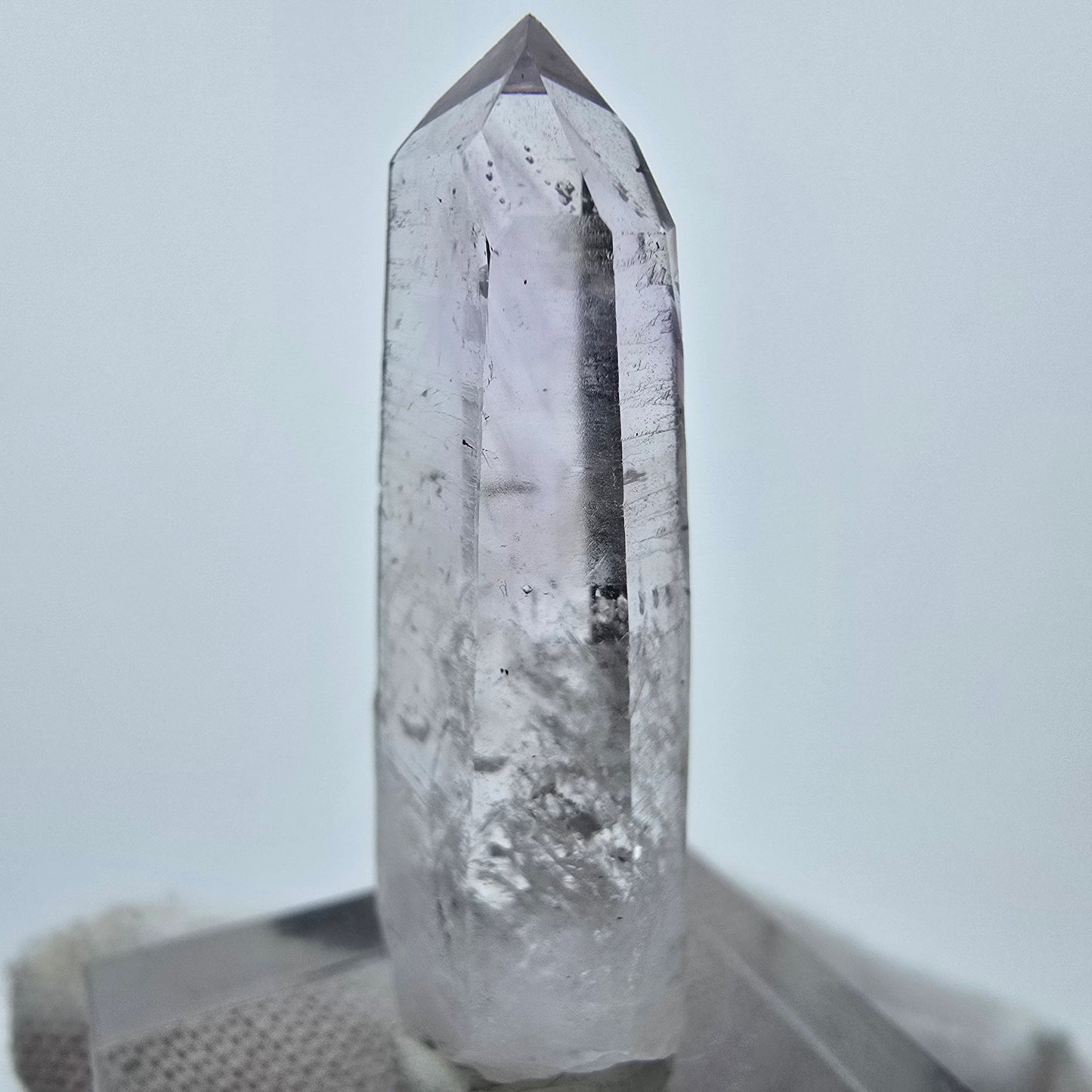 Cristal d'améthyste fantôme Enhydro 2x Bubble Goboboseb, Namibie 36*12*8mm Collection