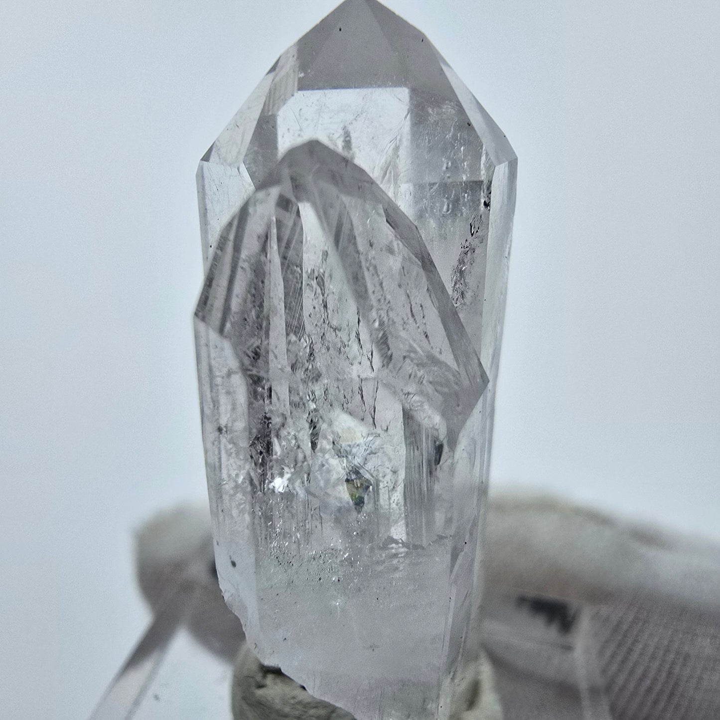 Klare Phantom Amethyst Kristall Streep Mine Goboboseb Namibia 38*19*13mm