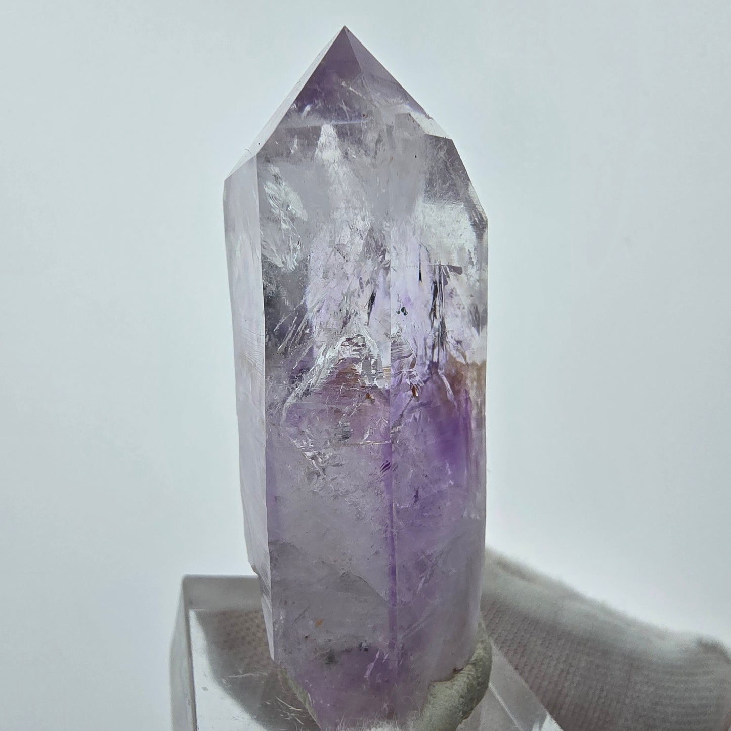 Enhydro Phantom Amethyst mit Hämatit Streep Mine Goboboseb Namibia 51*23*20mm