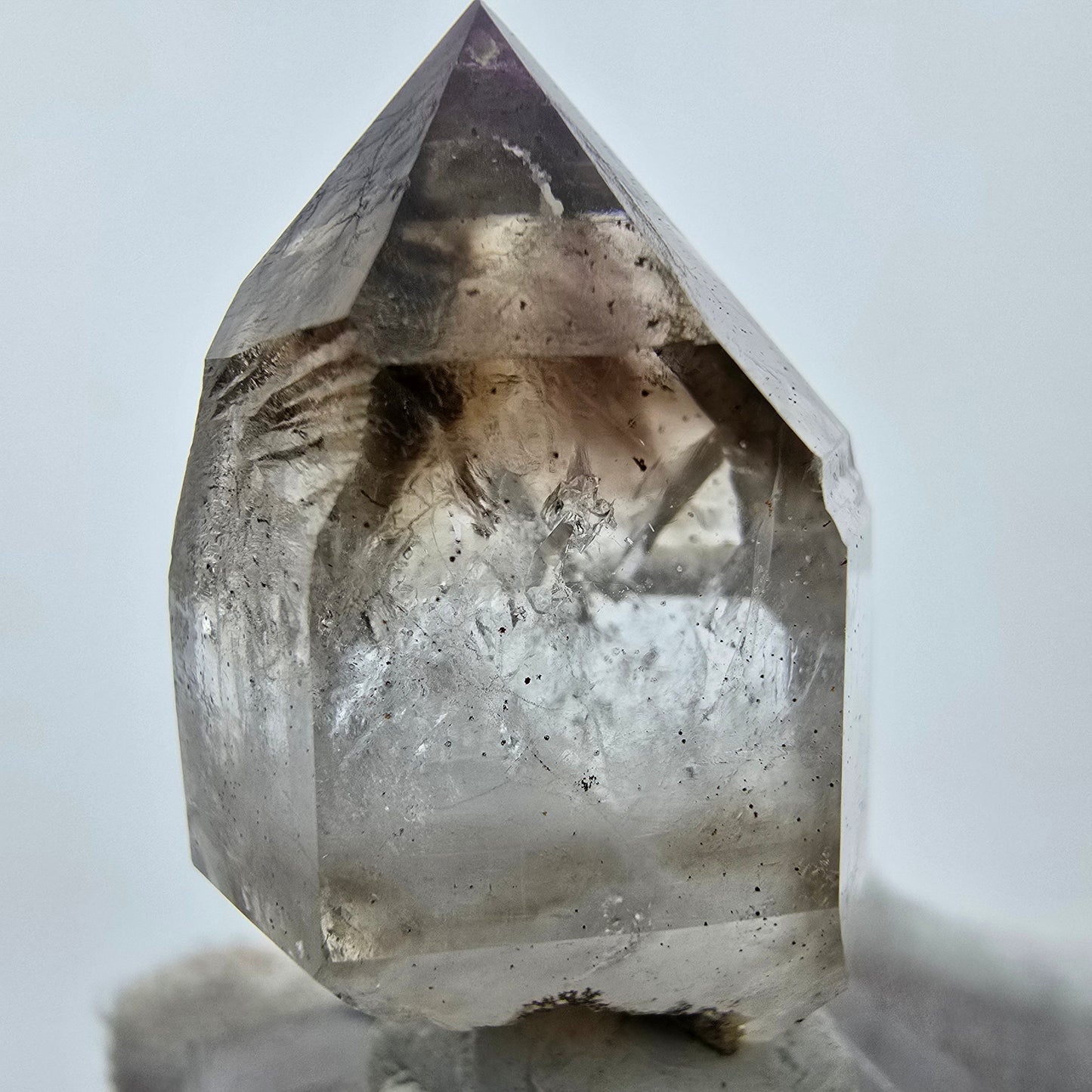 Clear Phantom Amethyst DT Scepter Crystal Goboboseb Namibia 39*24*22mm Collection