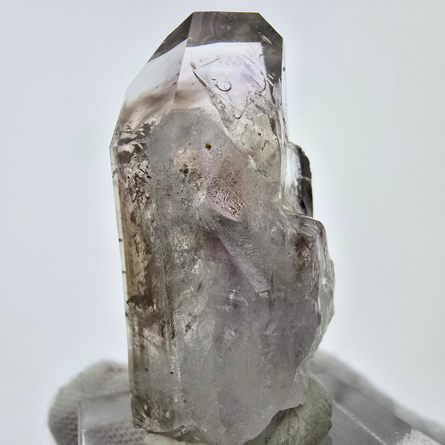 Cristal d'améthyste fantôme Enhydro 1x Bubble Goboboseb Namibie 38*20*17mm Collection