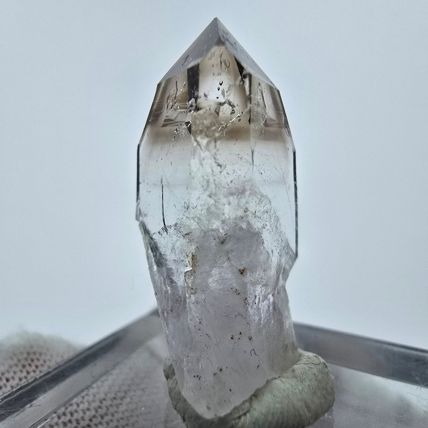 Klarer Phantom Amethyst Zepter Kristall Streep Mine Goboboseb Namibia 28*12*11mm