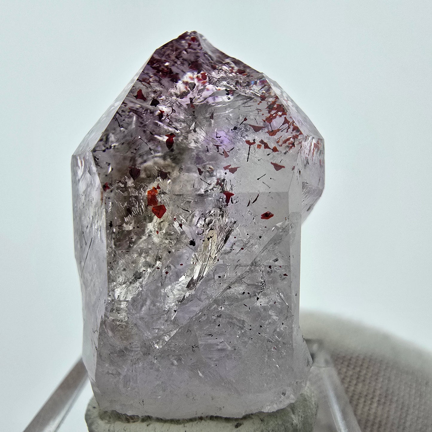 Harlekin Phantom Amethyst Kristall Streep Mine Goboboseb Namibia 34*20*19mm
