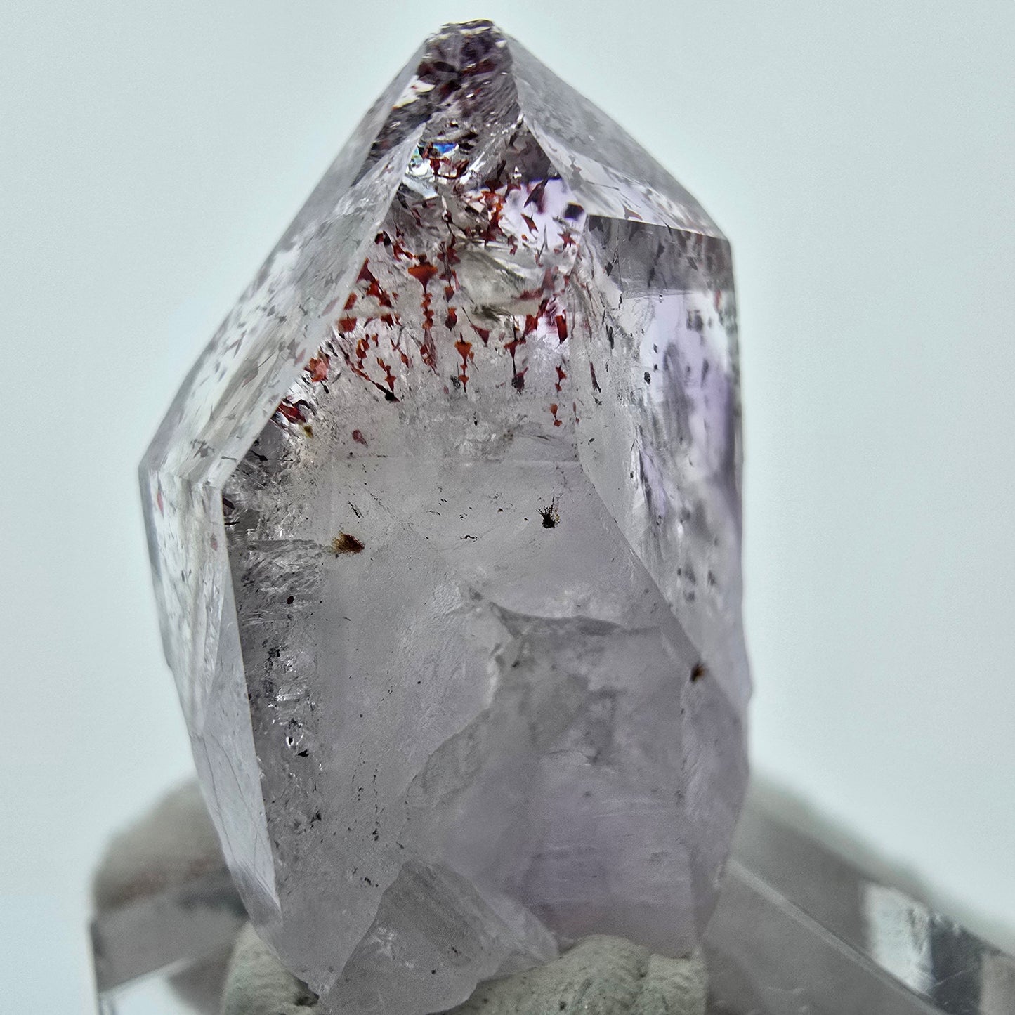 Harlekin Phantom Amethyst Kristall Streep Mine Goboboseb Namibia 34*20*19mm