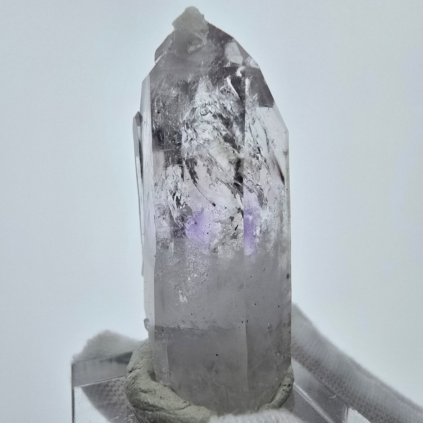 Enhydro Phantom Amethyst 2x Blase Streep Mine Goboboseb Namibia 43*18*14mm