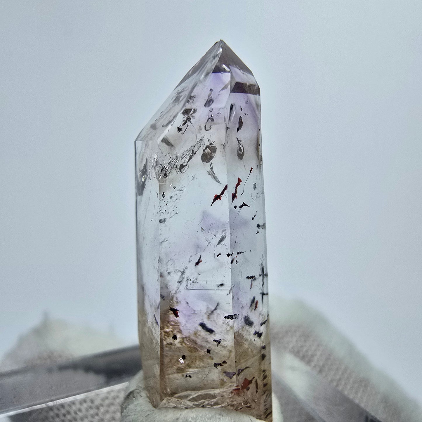 Harlekin Phantom Amethyst Kristall Streep Mine Goboboseb Namibia 28*9*7mm