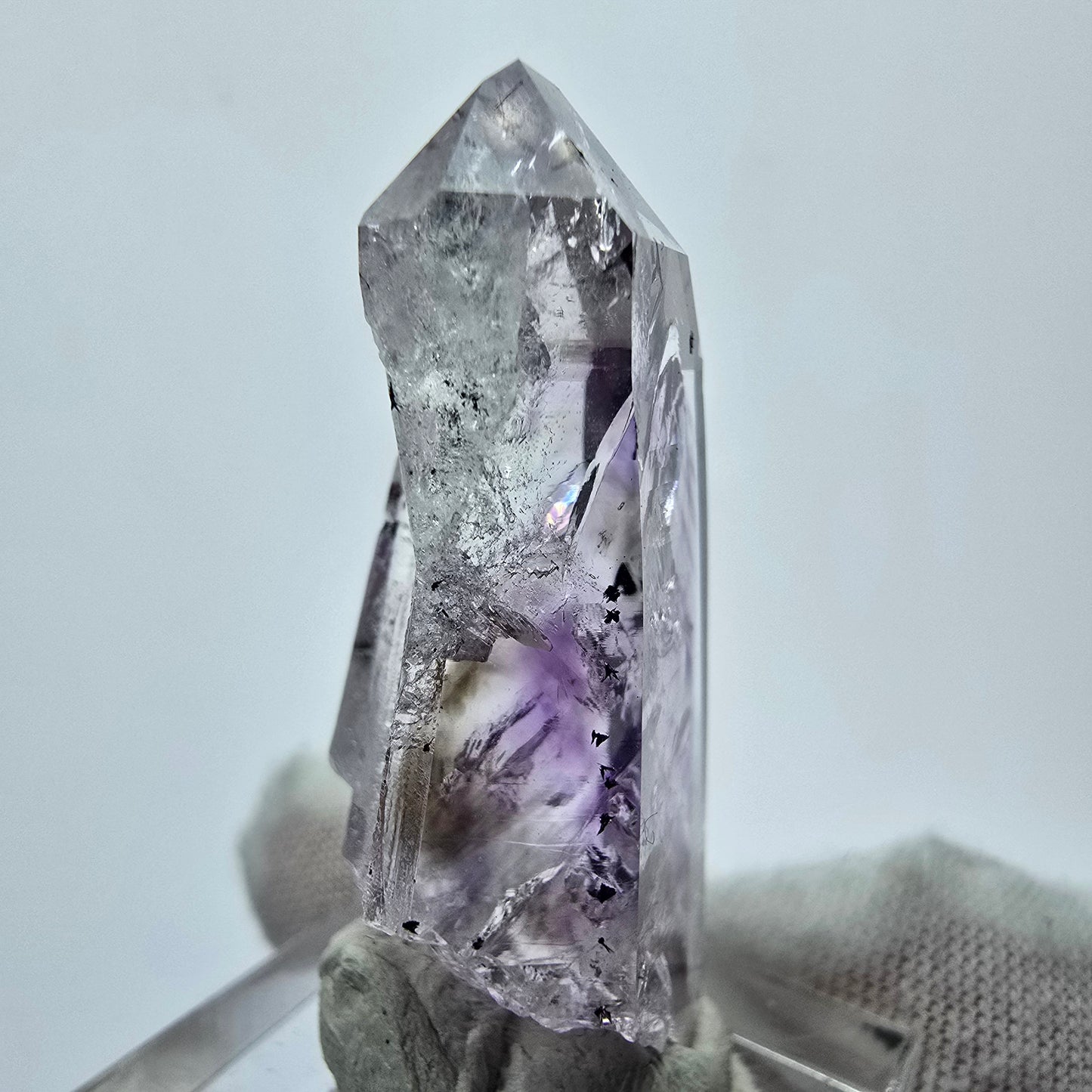 Harlekin Enhydro Phantom Amethyst Streep Mine Goboboseb Namibia 43*20*16mm