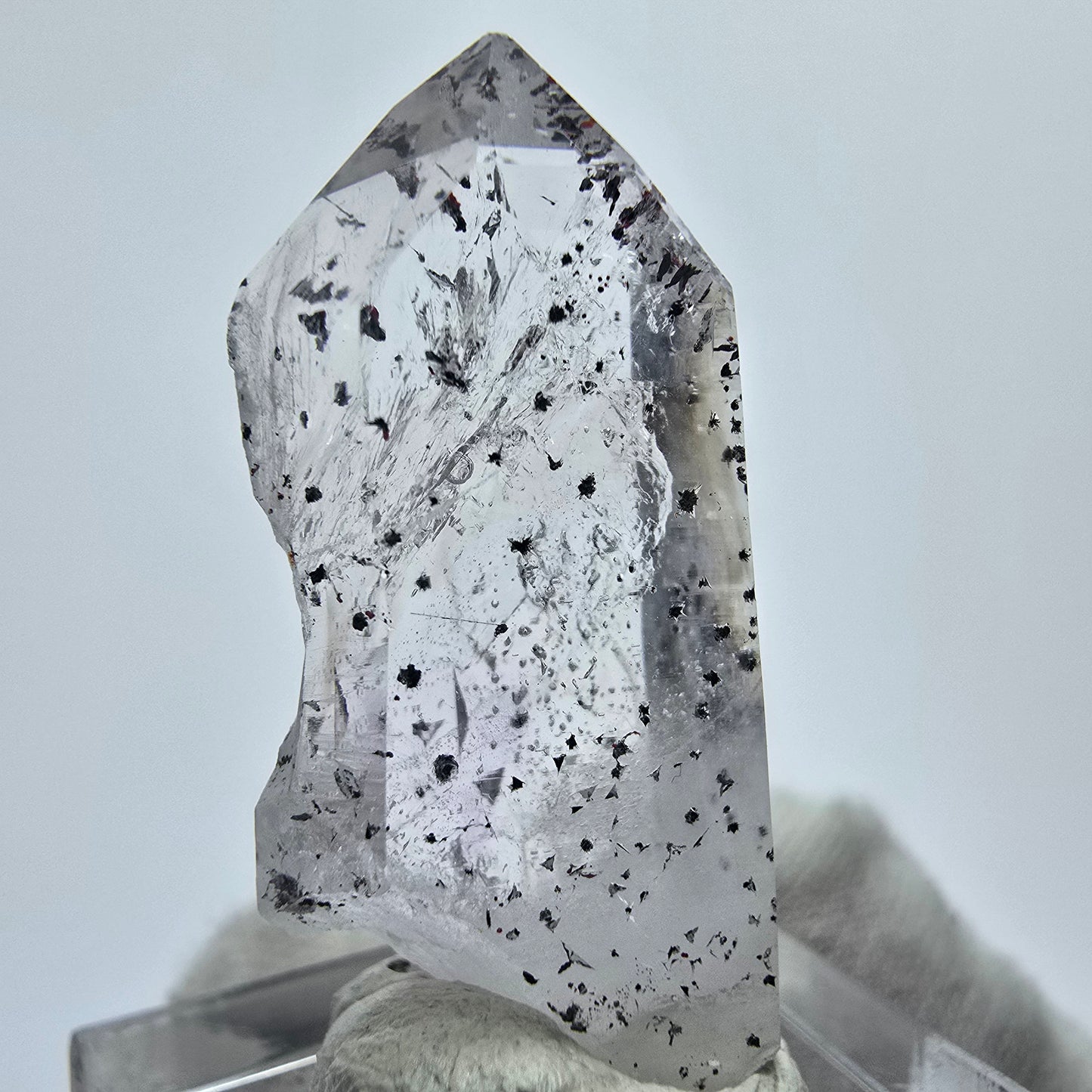 Harlekin Phantom Quarz Kristall Streep Mine Goboboseb Namibia 34*12*11mm