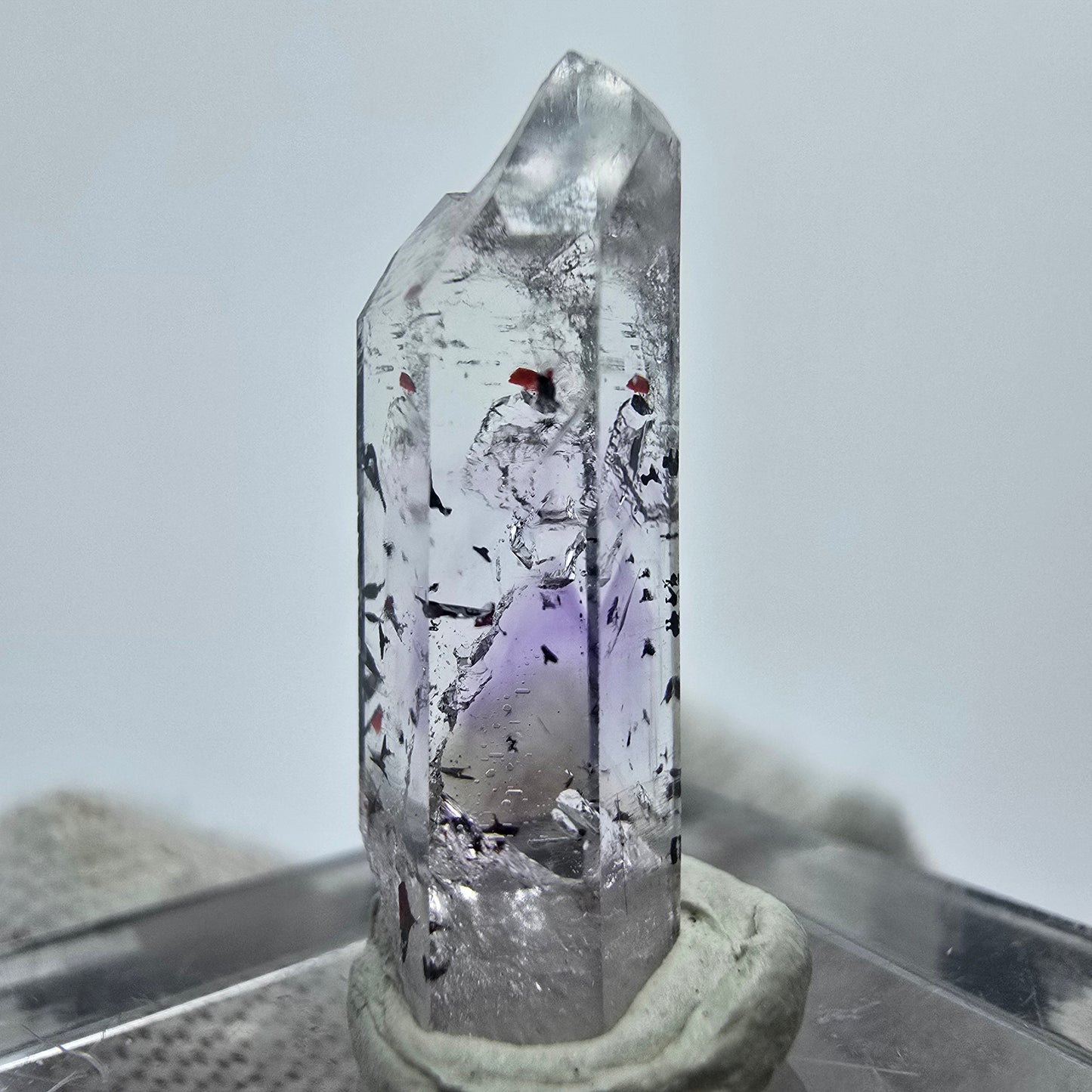 Harlekin Phantom Amethyst Kristall Streep Mine Goboboseb Namibia 22*6*6mm