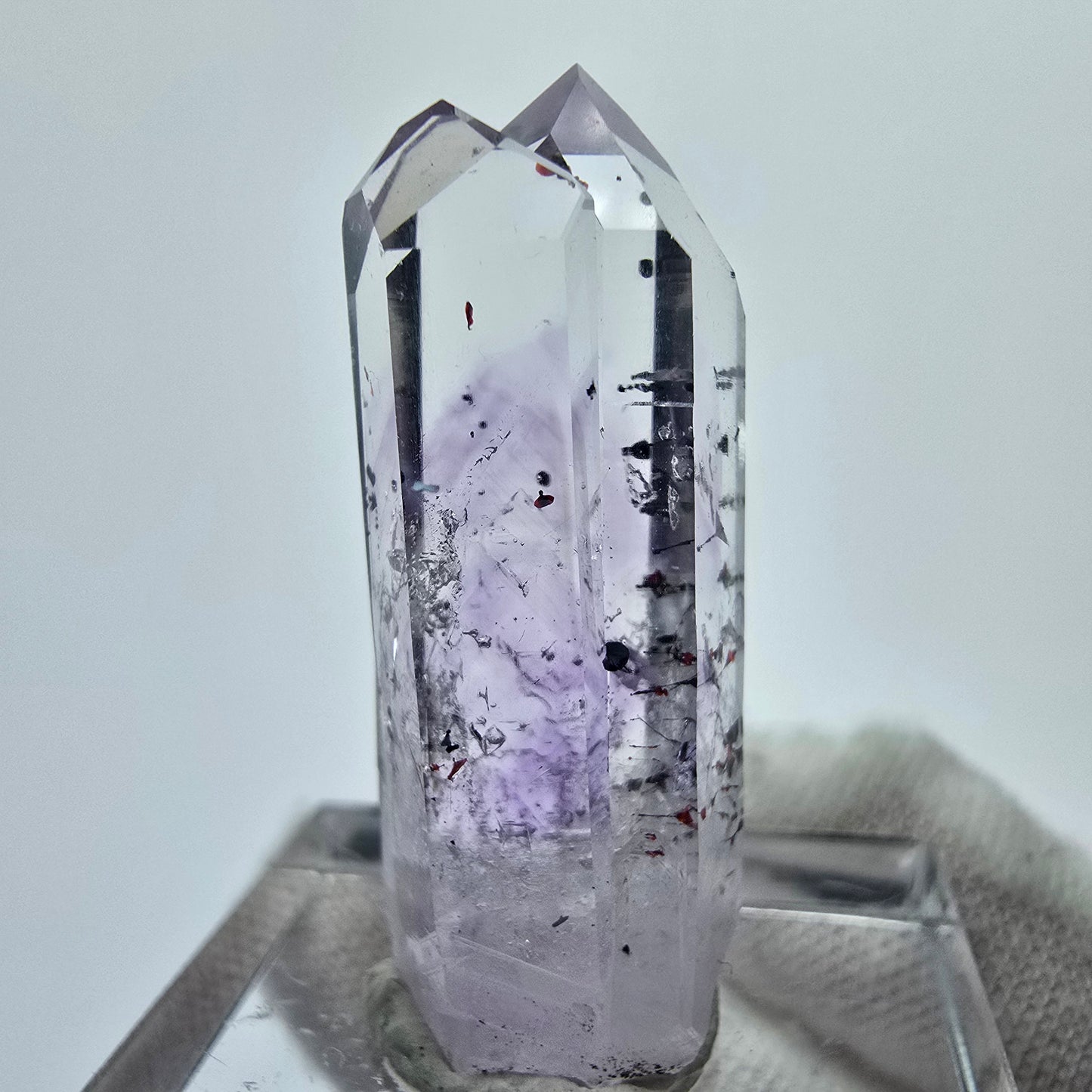 Harlekin Phantom Amethyst Kristall Streep Mine Goboboseb Namibia 32*11*9mm