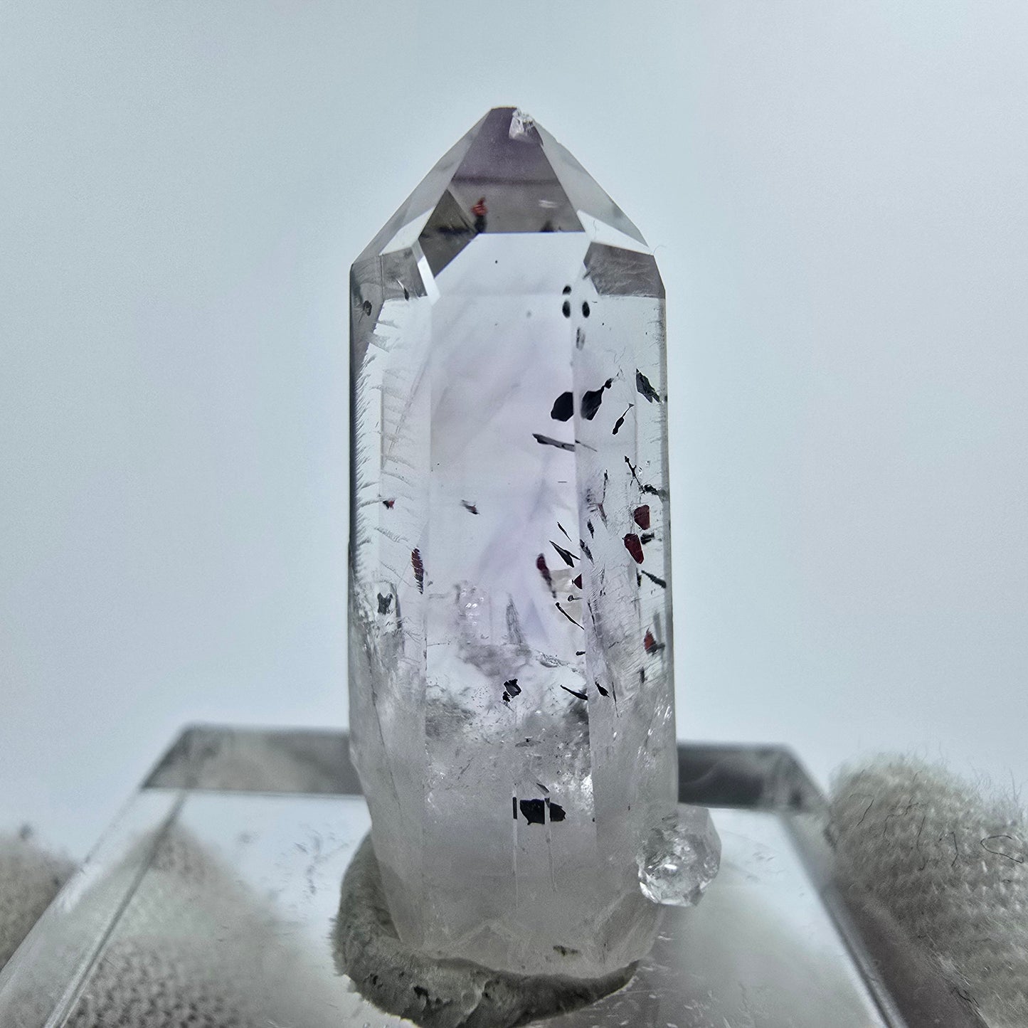 Harlekin Phantom Amethyst Kristall Streep Mine Goboboseb Namibia 26*11*11mm