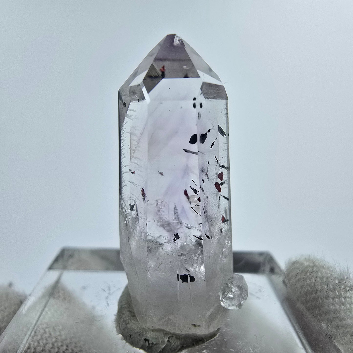 Harlekin Phantom Amethyst Kristall Streep Mine Goboboseb Namibia 26*11*11mm