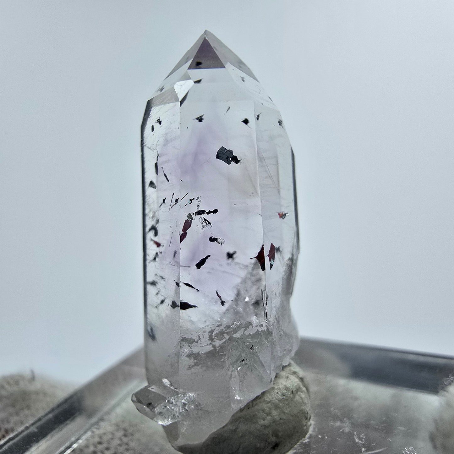 Harlekin Phantom Amethyst Kristall Streep Mine Goboboseb Namibia 26*11*11mm