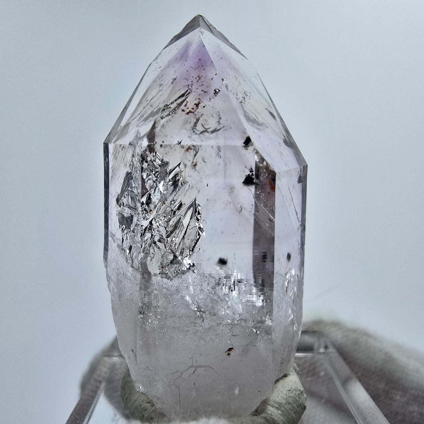 Enhydro Phantom Amethyst Hämatit Streep Mine Goboboseb Namibia 37*19*16mm