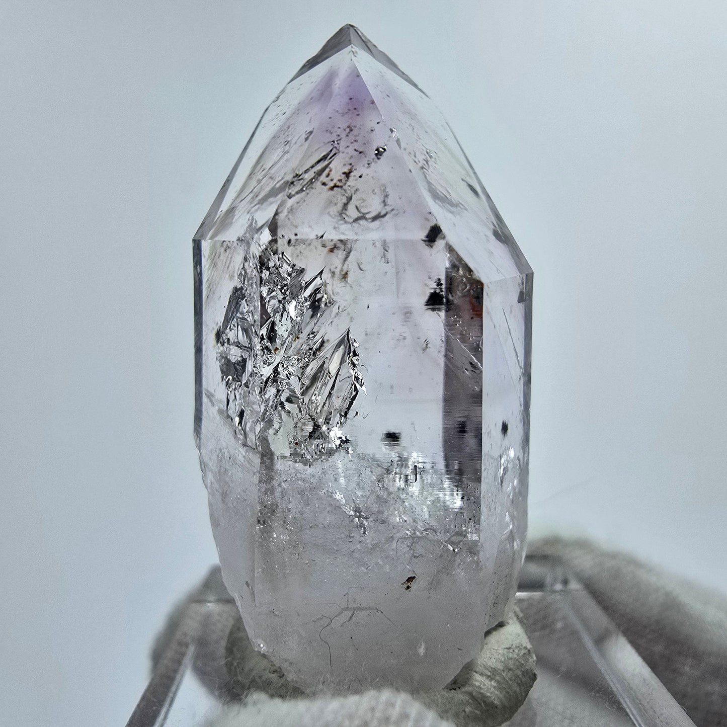 Enhydro Phantom Amethyst Hämatit Streep Mine Goboboseb Namibia 37*19*16mm