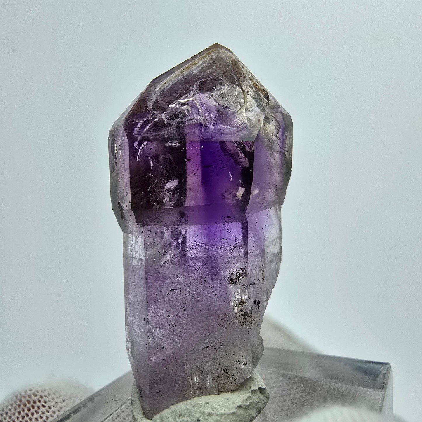 Enhydro Phantom Amethyst Fenster Zepter Goboboseb, Namibia 38*20*14mm Sammlung