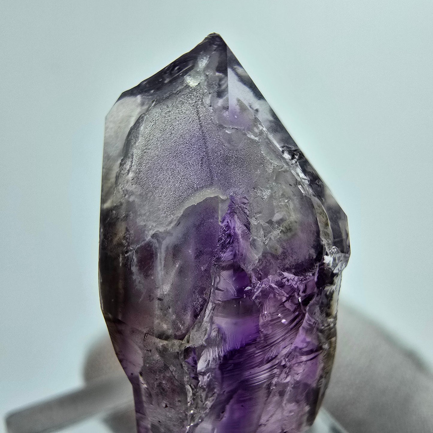 Phantom Amethyst Fenster Zepter Kristall Goboboseb, Namibia 37*16*16mm Sammlung