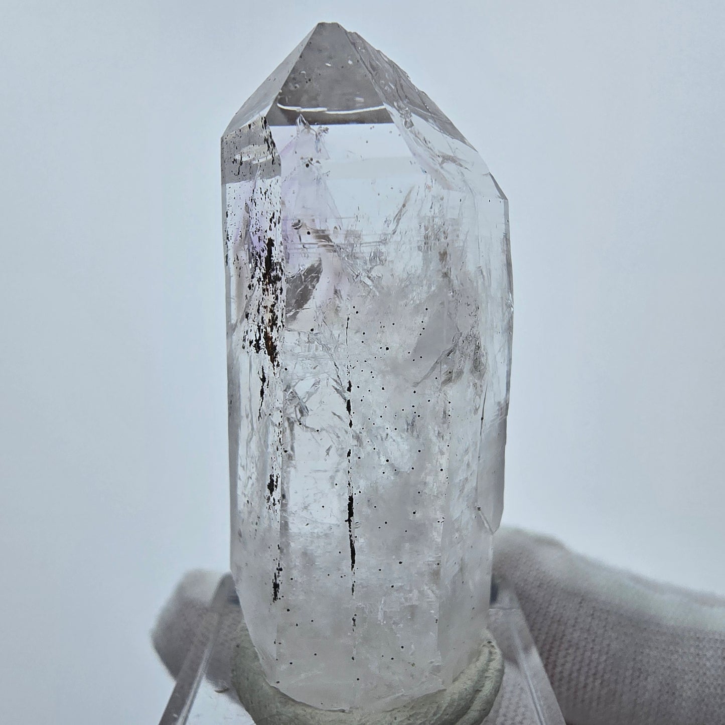 Enhydro Phantom Amethyst 2x Blase Streep Mine Goboboseb Namibia 48*21*16mm