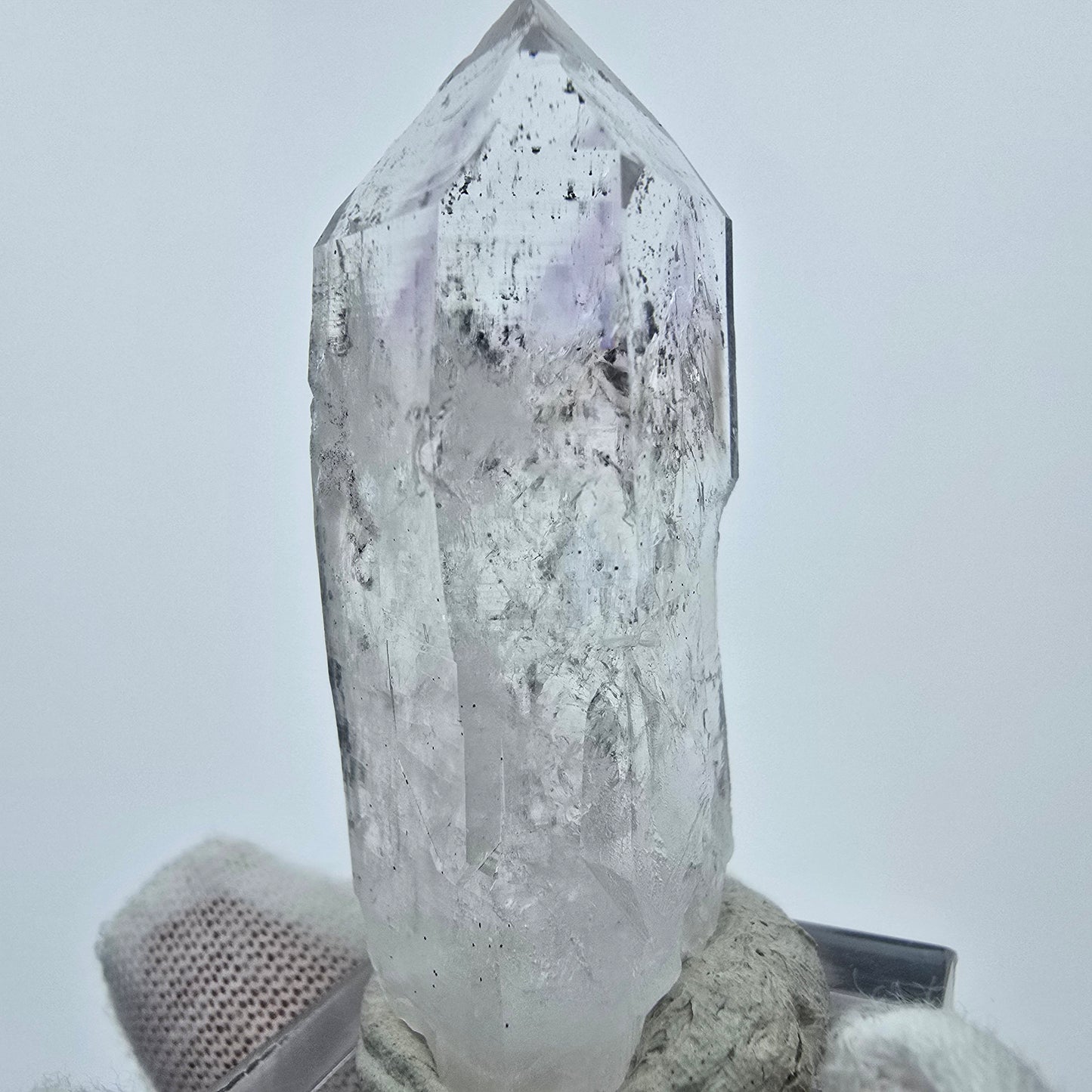 Enhydro Phantom Amethyst 2x Blase Streep Mine Goboboseb Namibia 48*21*16mm