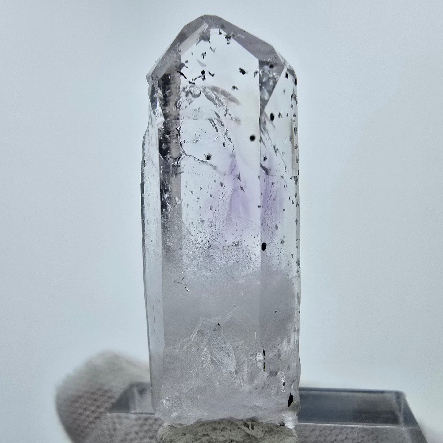Harlekin Phantom Amethyst Kristall Streep Mine Goboboseb Namibia 34*11*9mm