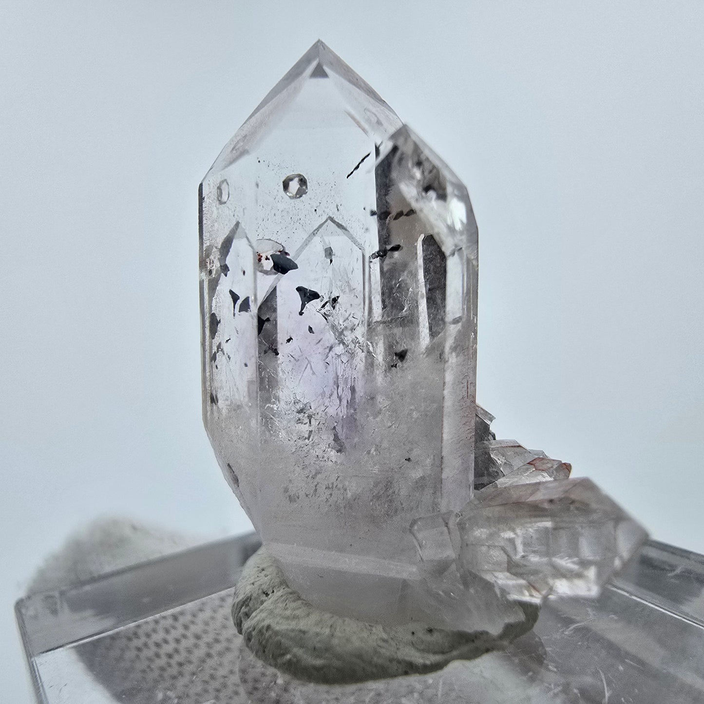 Harlekin Phantom Amethyst Kristall Streep Mine Goboboseb Namibia 25*20*14mm
