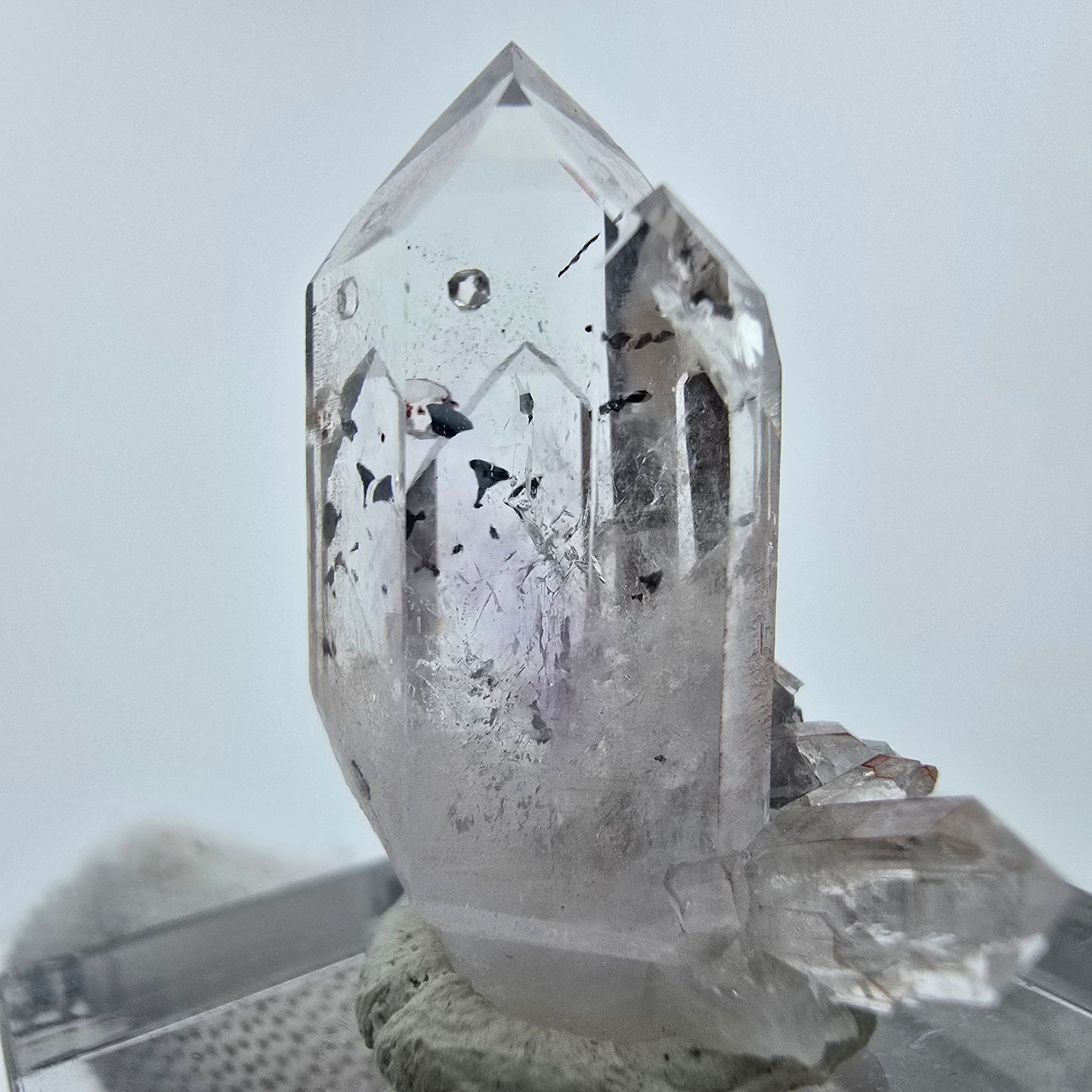 Harlekin Phantom Amethyst Kristall Streep Mine Goboboseb Namibia 25*20*14mm