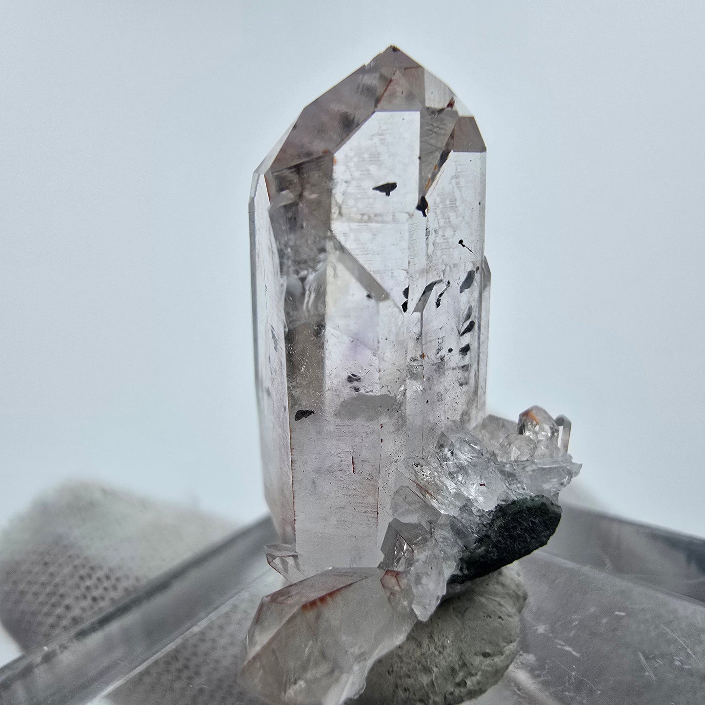 Harlekin Phantom Amethyst Kristall Streep Mine Goboboseb Namibia 25*20*14mm