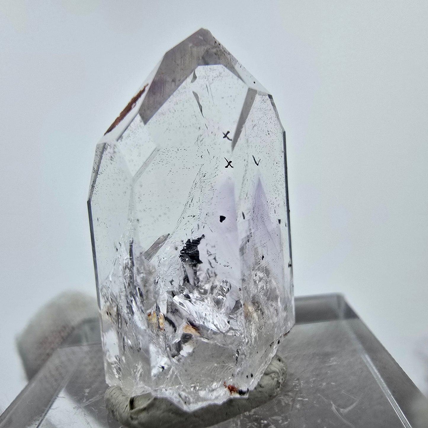 Harlekin Phantom Amethyst Kristall Streep Mine Goboboseb Namibia 25*14*13mm