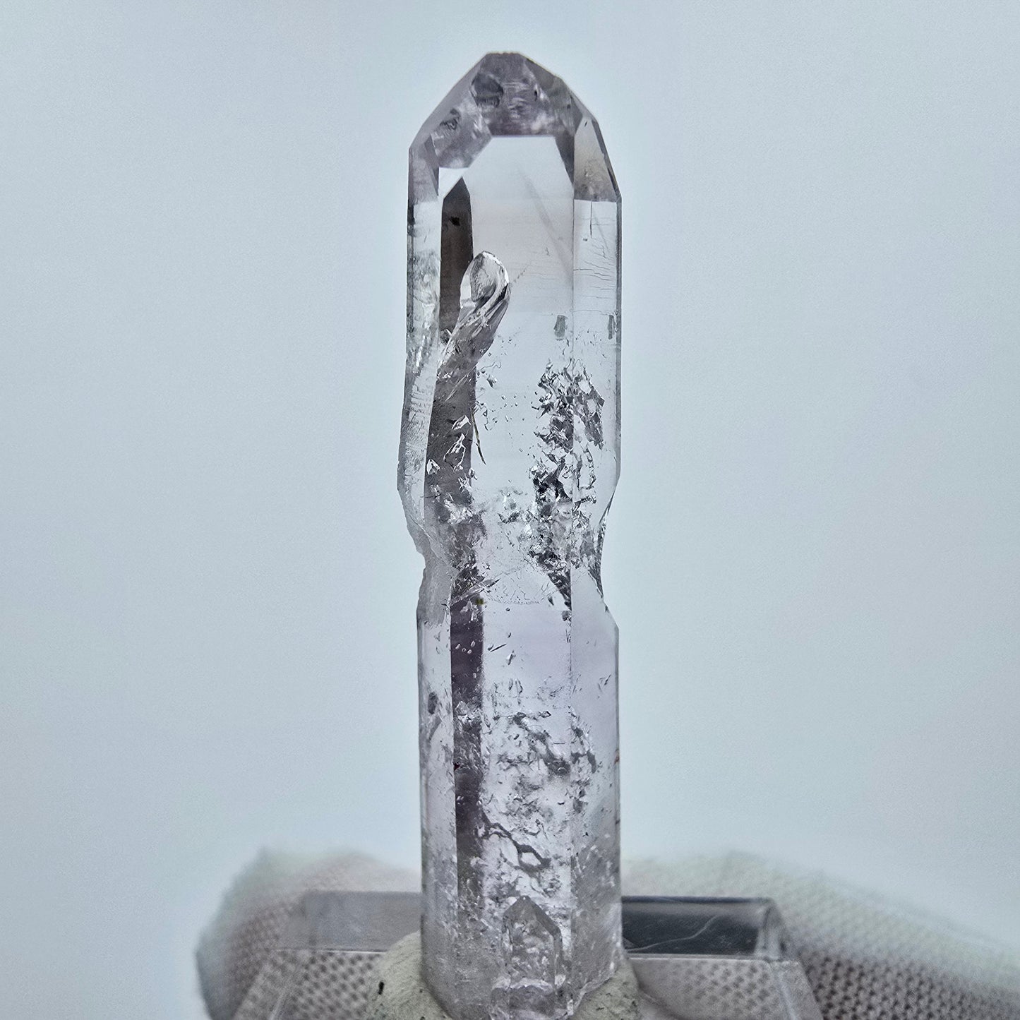 Phantom Amethyst Kristall Streep Mine Goboboseb Namibia 44*8*8mm Sammlung