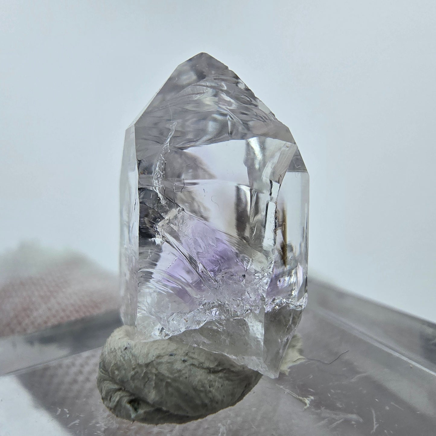 Phantom Amethyst Kristall Streep Mine Goboboseb Namibia 17*13*11mm Sammlung