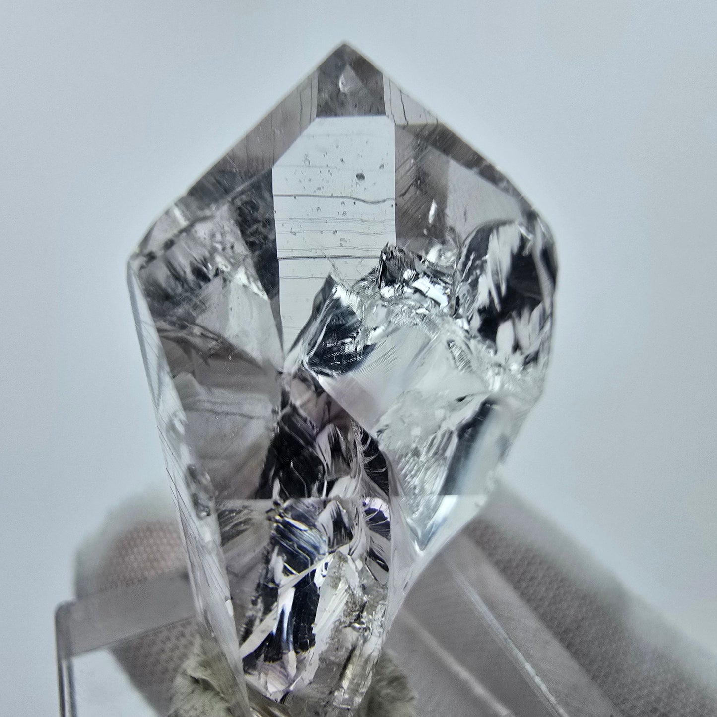 Phantom Amethyst Kristall Streep Mine Goboboseb Namibia 36*19*15mm Sammlung