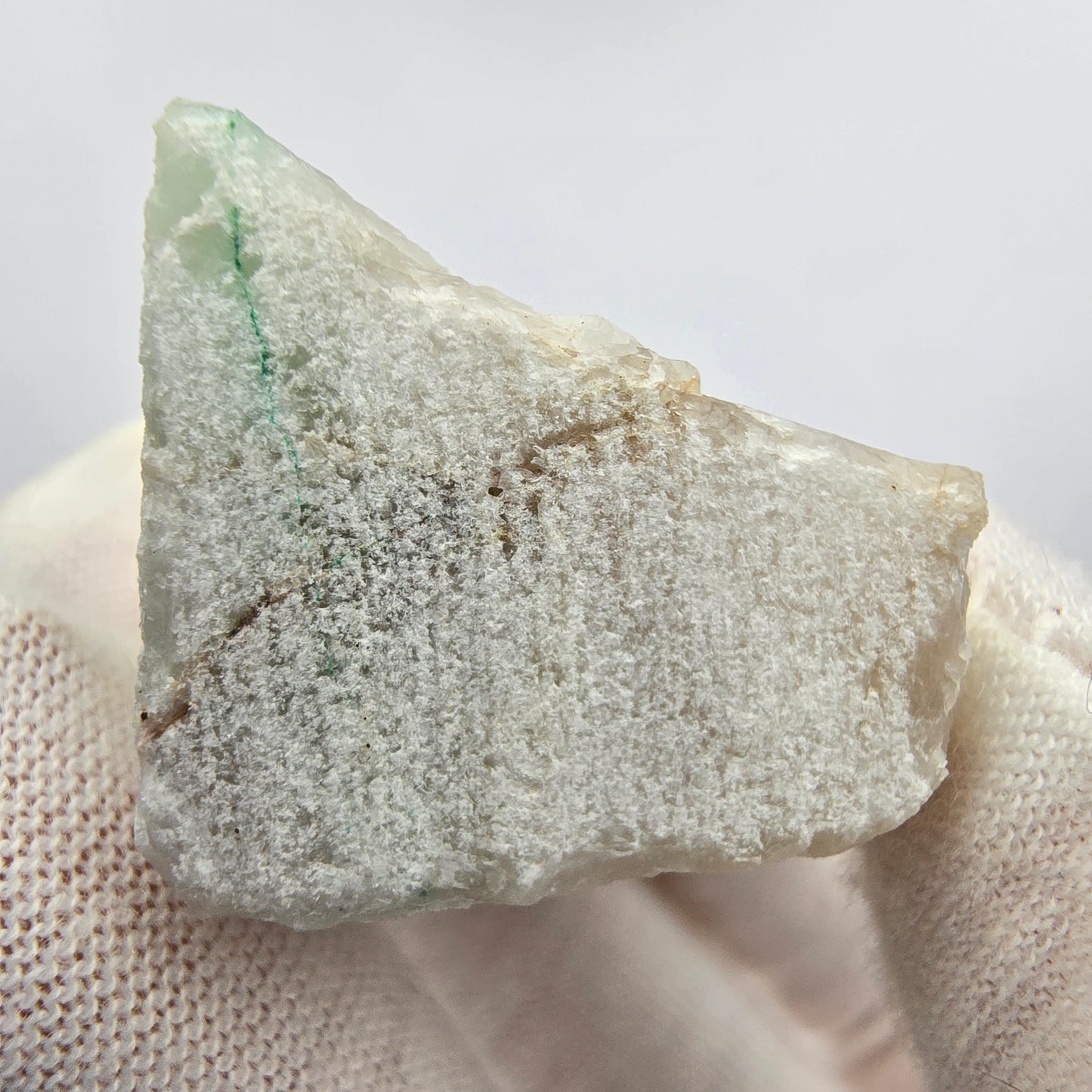 Rare Malachite XX sur Quartz Cluster Kaokoveld, Namibie 30*24*21mm Collection