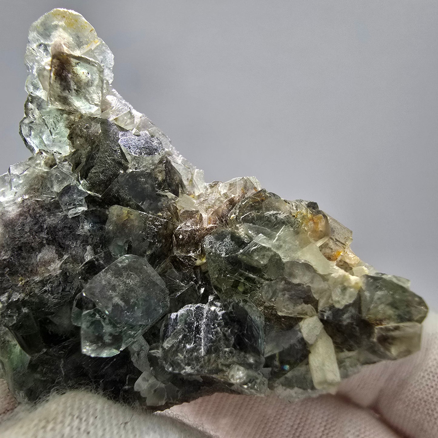 Sehr klare Fluorit Würfel Stufe grün Erongo, Namibia 52*41*25mm Sammlung