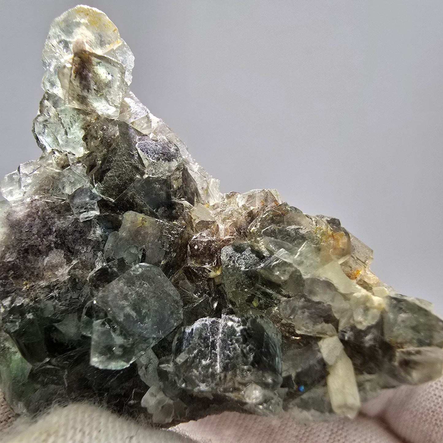 Sehr klare Fluorit Würfel Stufe grün Erongo, Namibia 52*41*25mm Sammlung