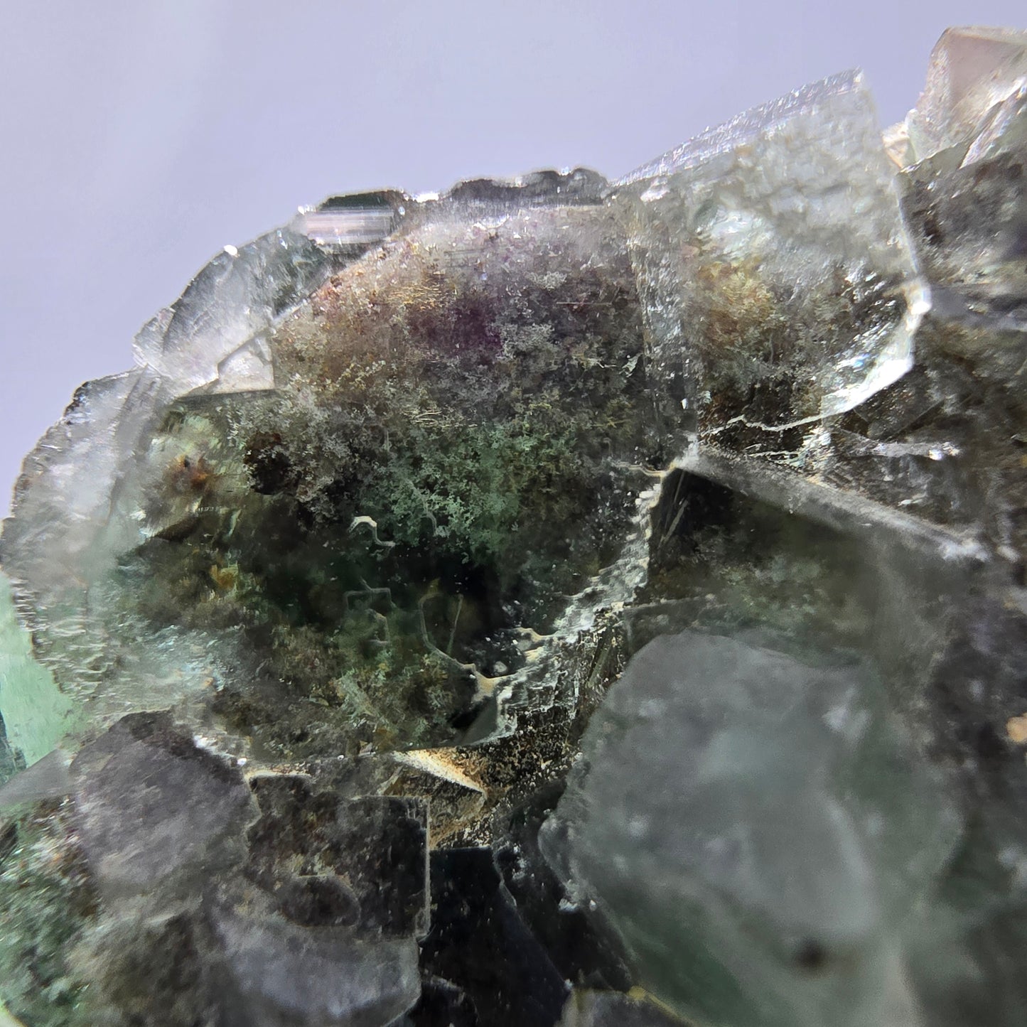 Sehr klare Fluorit Würfel Stufe grün Erongo, Namibia 52*41*25mm Sammlung