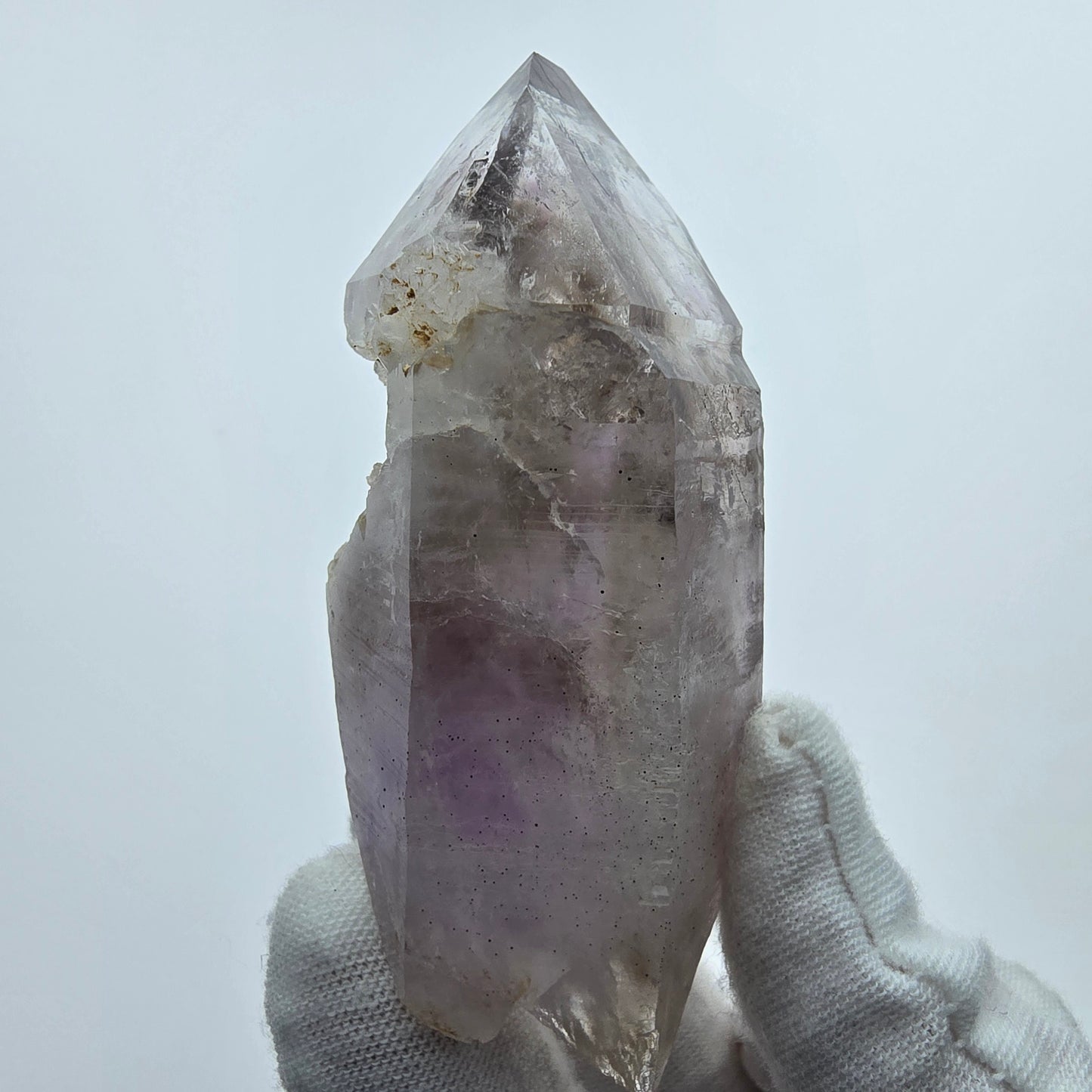 Großer Enhydro Phantom Amethyst 1 Blase Streep Mine Goboboseb Namibia 76*37*31mm