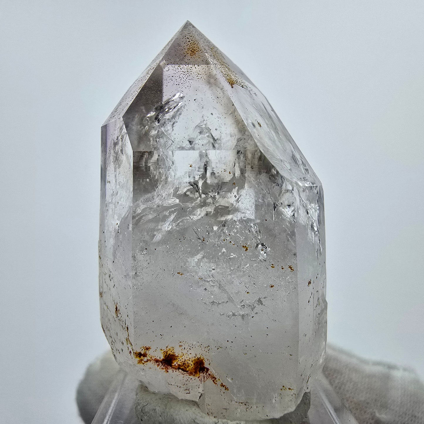 Enhydro Phantom Amethyst, 1x Blase Streep Mine Goboboseb Namibia 48*24*26mm