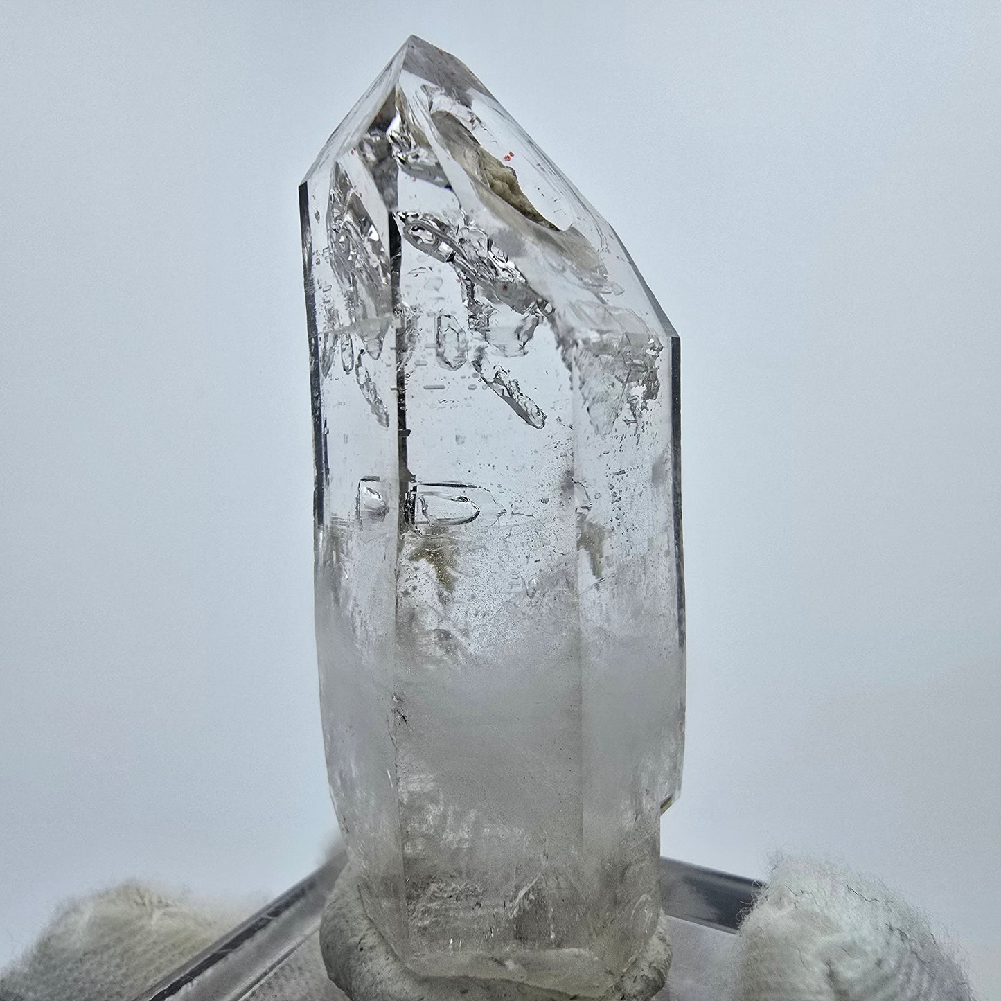 Enhydro Halekin Phantom Rauchquarz Fenster 2x Blase Goboboseb Namibia 51*20*16mm