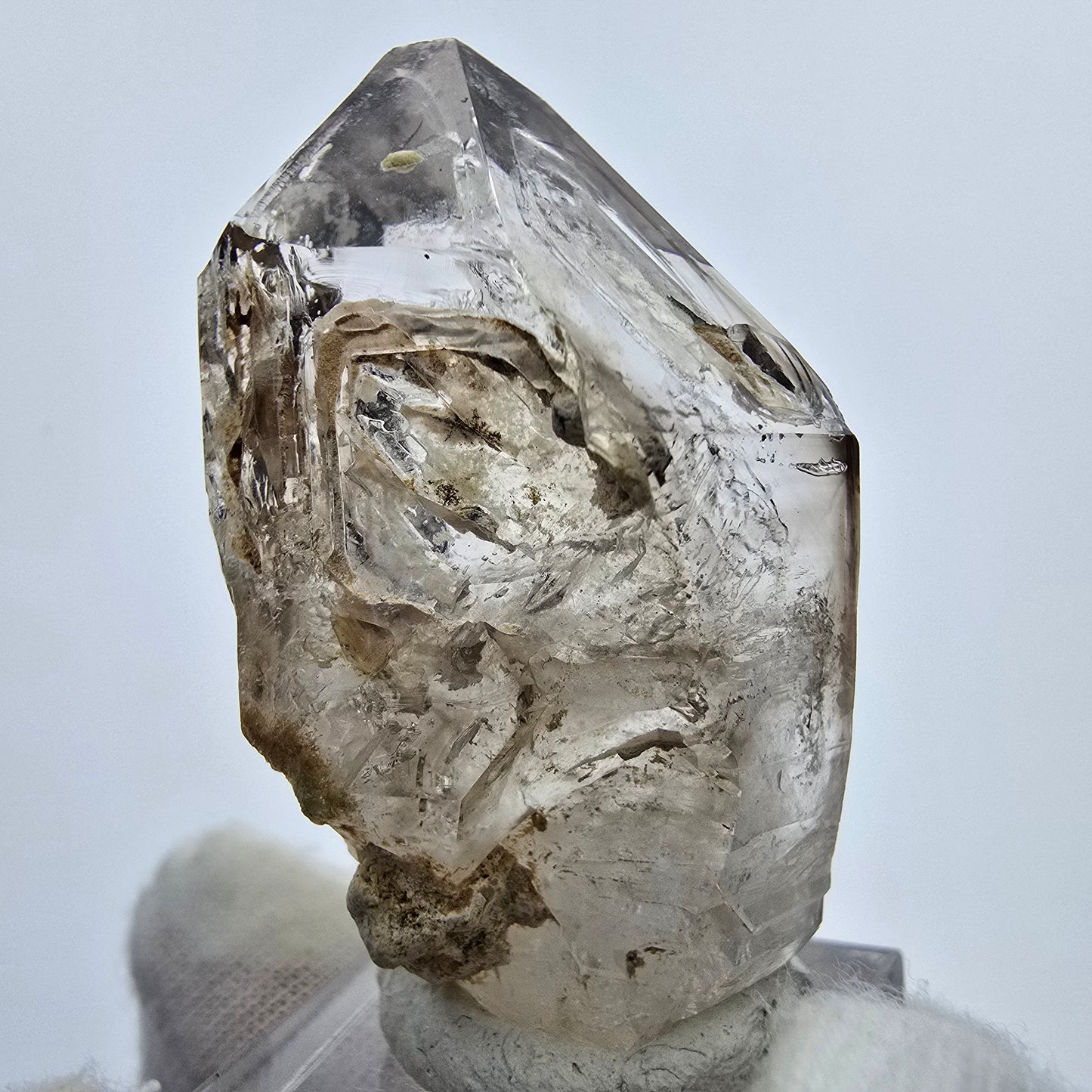 Phantom Rauchquarz Fenster Zepter Kristall Goboboseb Namibia 45*29*25mm Sammlung