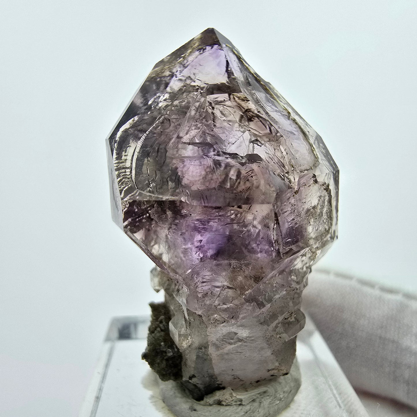 Seltene Phantom Amethyst Skelett Zepter Goboboseb, Namibia 38*21*15mm Sammlung