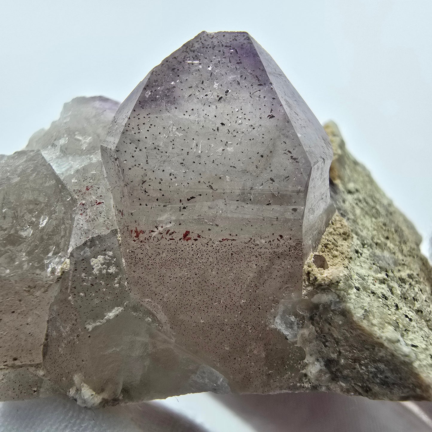 Phantom Amethyst Zepter auf Matrix Goboboseb, Namibia 62*34*30mm Sammlung