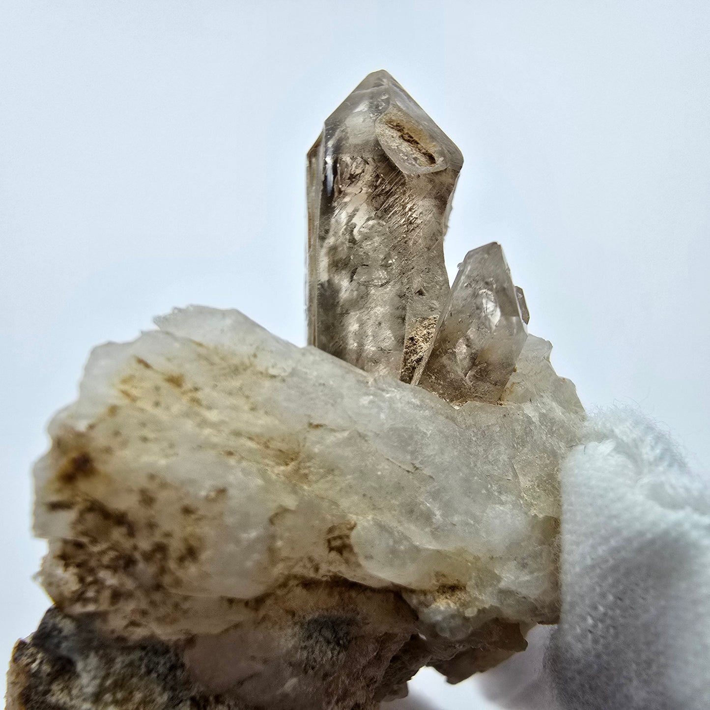 Phantom Rauchquarz Zepter auf Matrix Goboboseb, Namibia 57*51*47mm Sammlung