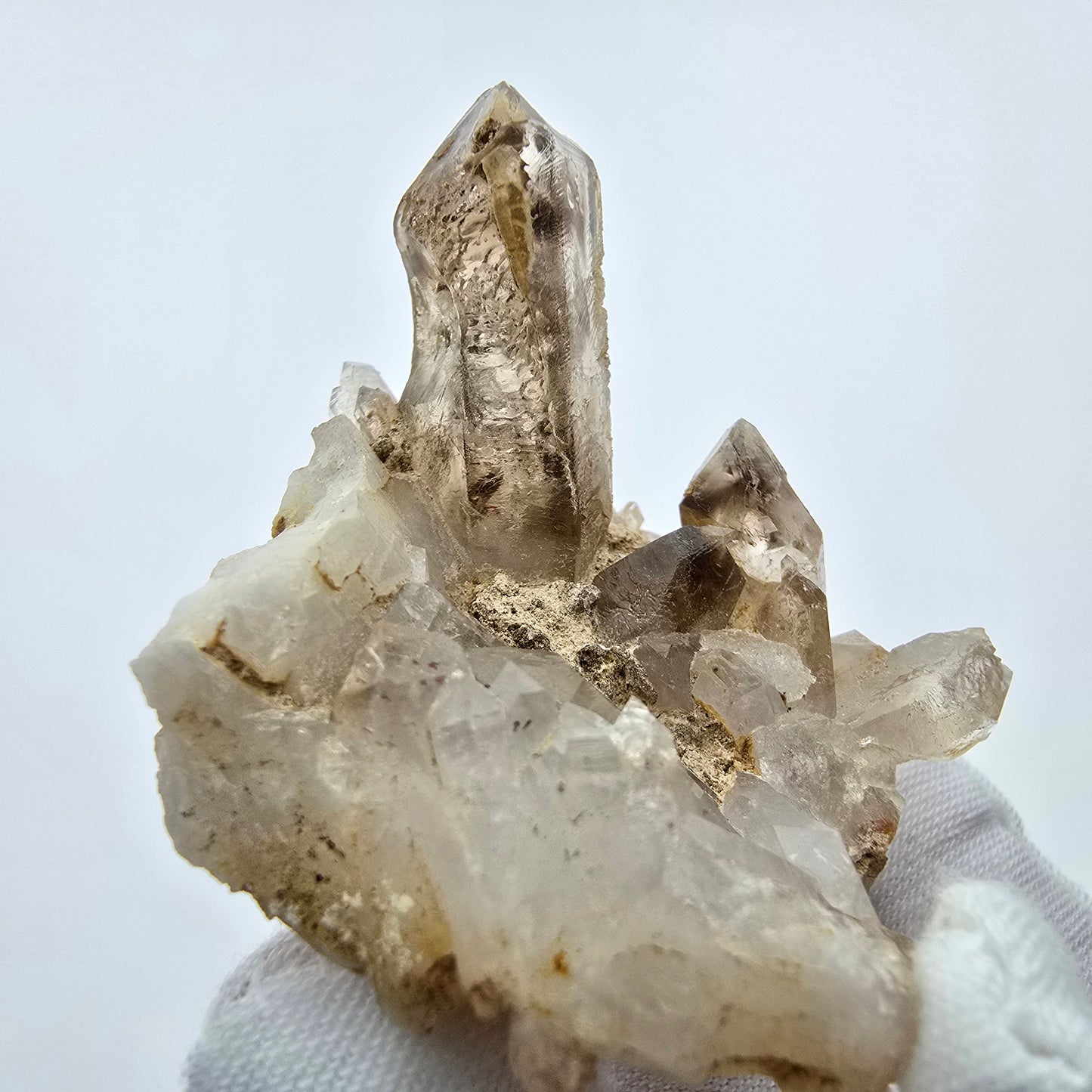Phantom Rauchquarz Zepter auf Matrix Goboboseb, Namibia 57*51*47mm Sammlung
