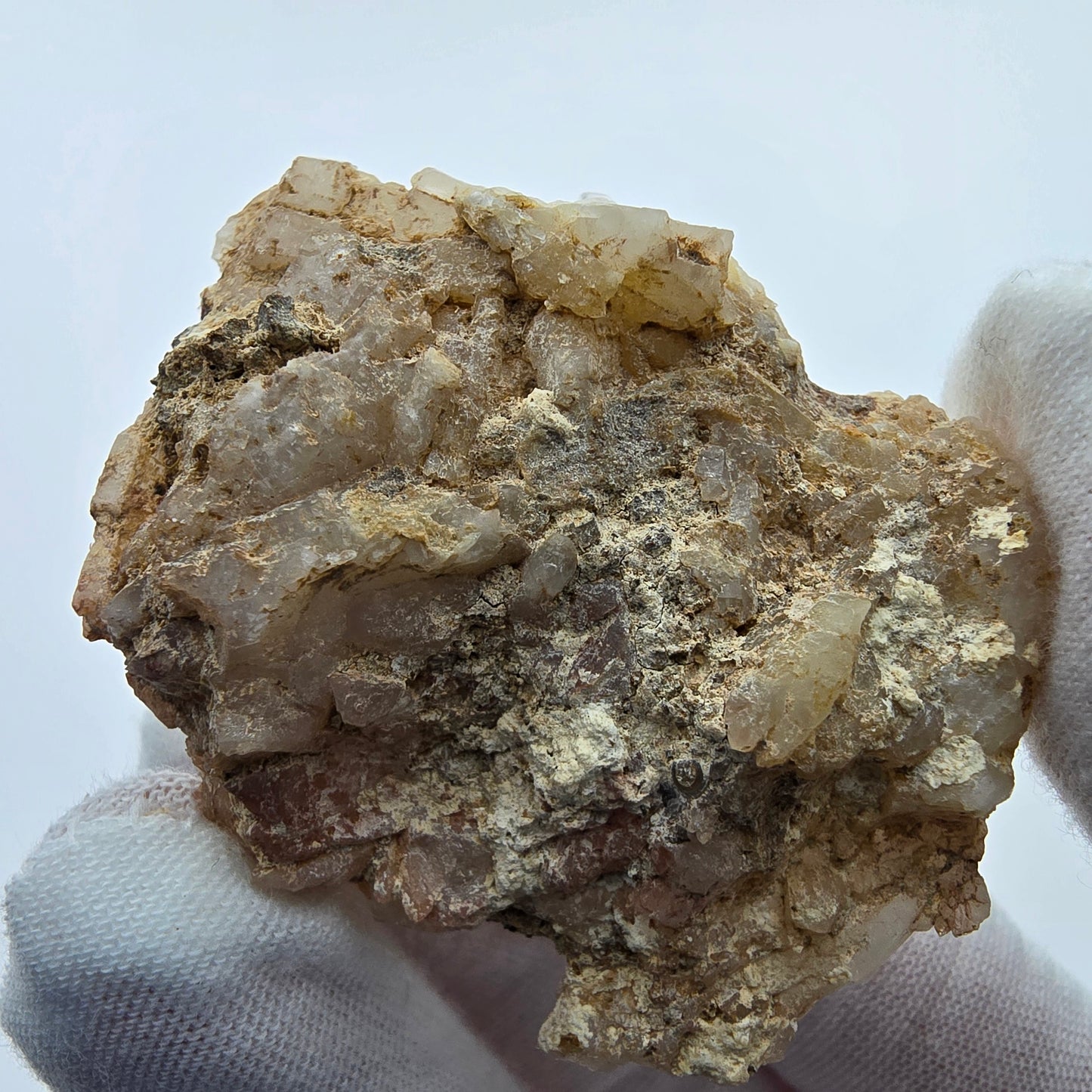 Phantom Rauchquarz Zepter auf Matrix Goboboseb, Namibia 57*51*47mm Sammlung