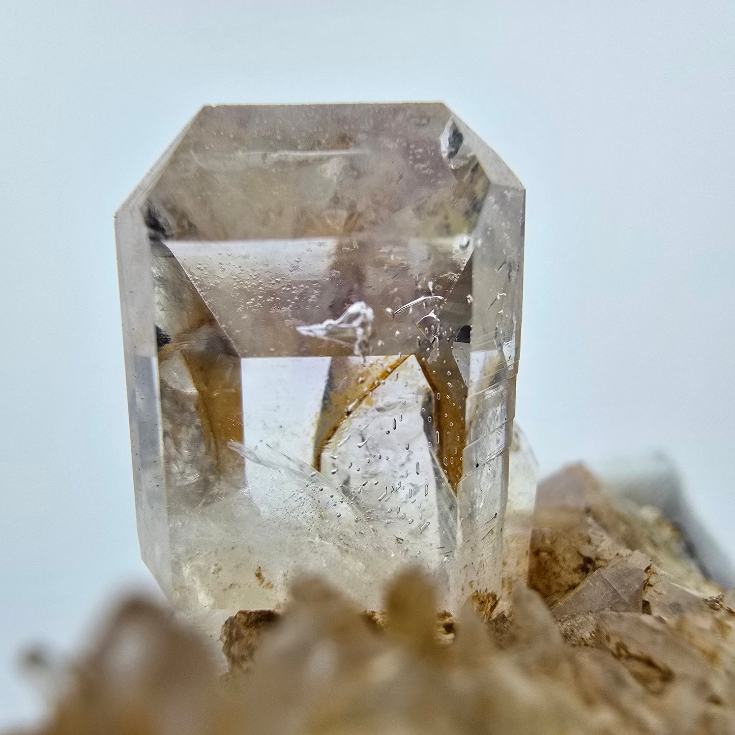 Phantom Amethyst Zepter auf Matrix Goboboseb, Namibia 59*36*20mm Sammlung
