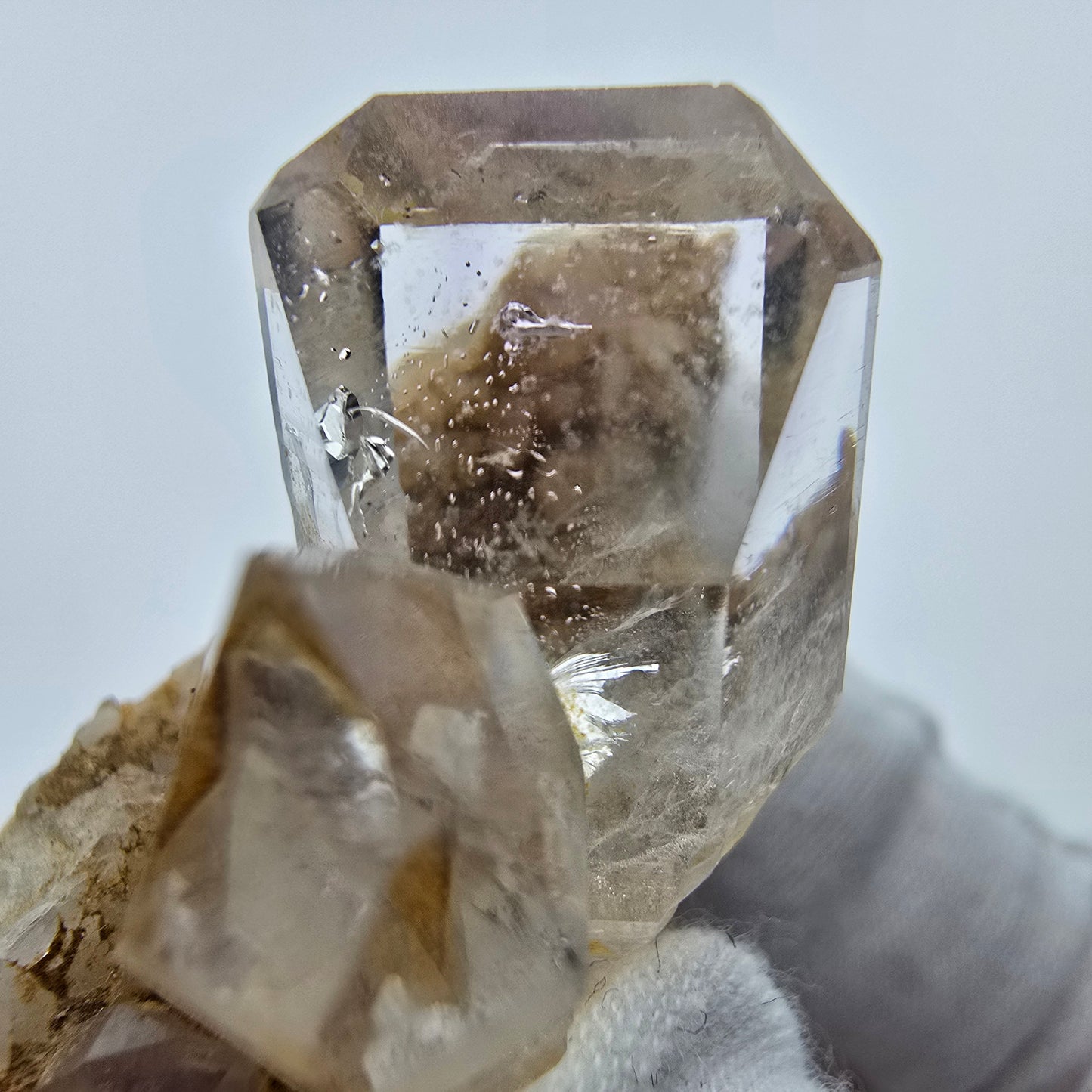 Phantom Amethyst Zepter auf Matrix Goboboseb, Namibia 59*36*20mm Sammlung